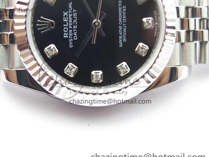 Bracelet Dial Black BP Edition Crystal on Maker Jubilee 31mm 278271 Datejust SS Best 0202